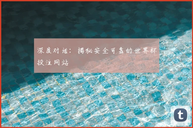 深度对话：揭秘安全可靠的世界杯投注网站